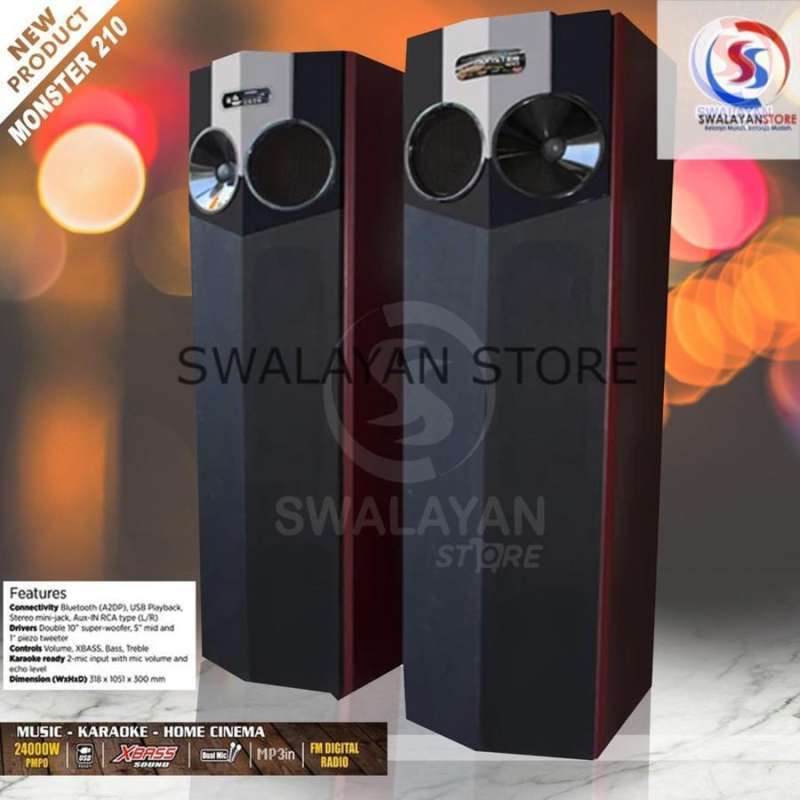 Promo SPEAKER AKTIF 10 INCHI ROADMASTER MONSTER 210