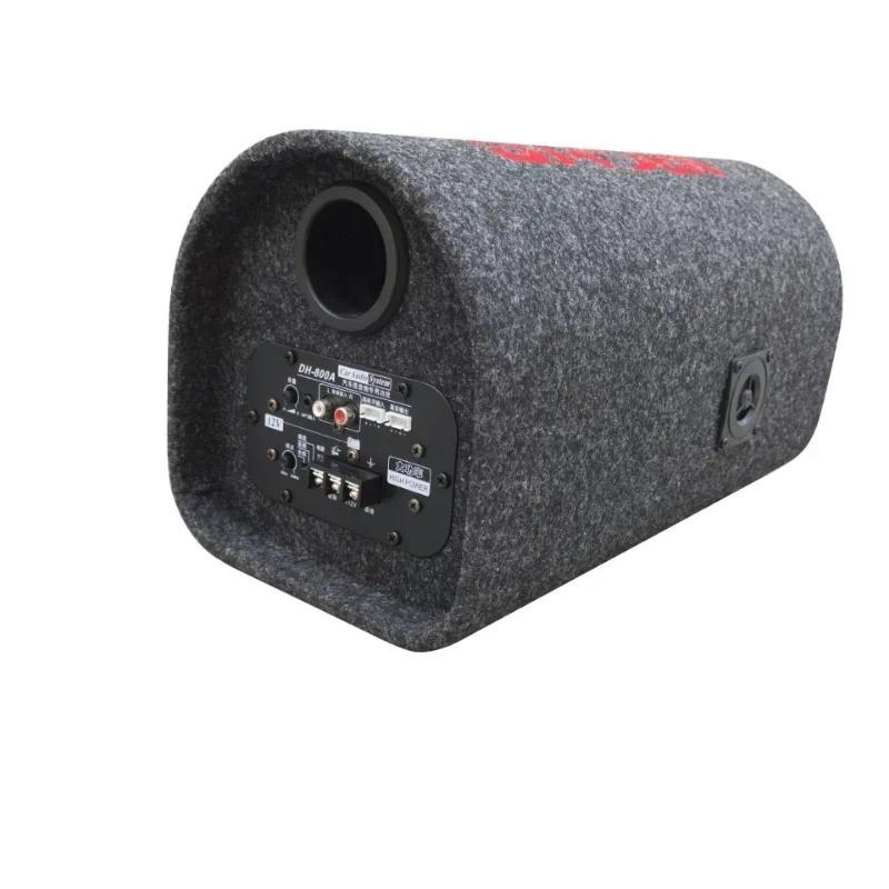 Upgrade 12V High Power Car Subwoofer Speaker 10 In Cylindrical Subwoofer Amplifier Car Universal Ste