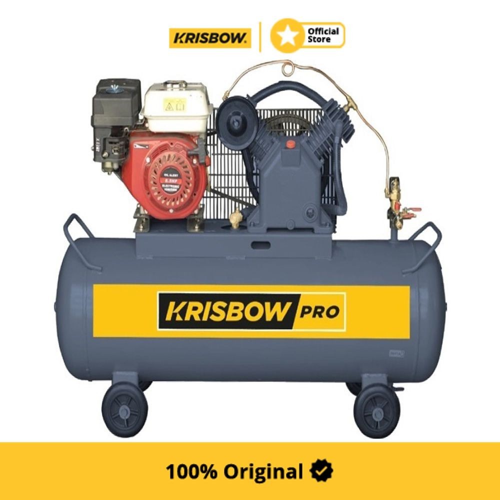 Krisbow Compressor Kompresor Angin 3Hp 120L 12Bar Cpbge0312