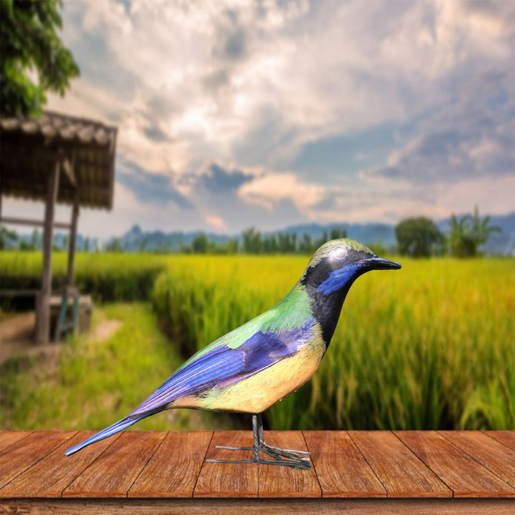jontrot patung burung cungkok / boneka mainan manuk cungkok