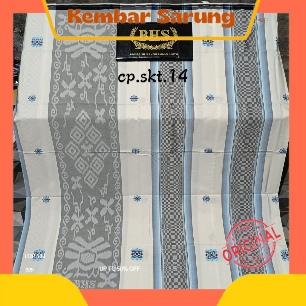 COD SARUNG BHS EXCELLENT SONGKET AFKIR / SARUNG LAKI LAKI DEWASA