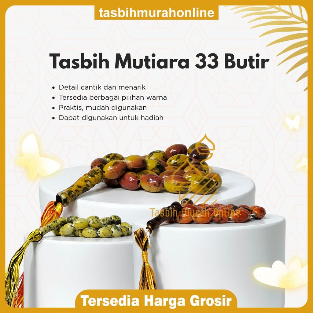 Tasbih Mutiara 33 / Tasbih Dzikir 33