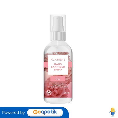 Klarens Hand Sanitizer Pink Rose