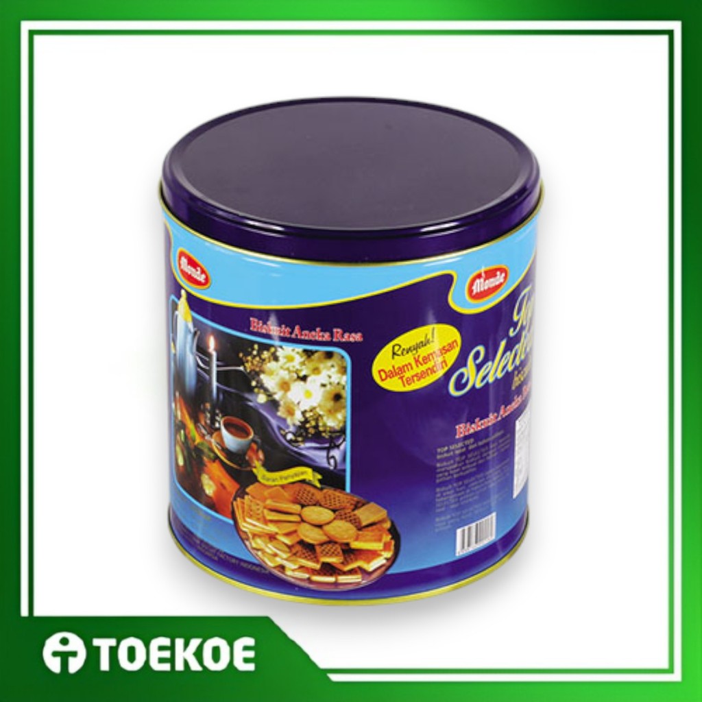 TOEKOE Monde Top Selected Biskuit Kaleng 450gr
