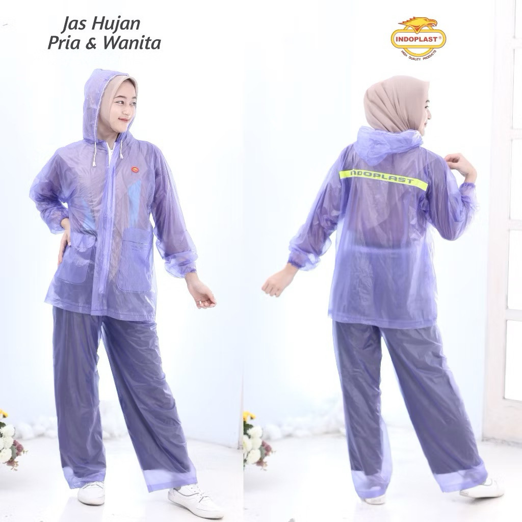 Jad Hujan Dewasa Pria Wanita | Jas Hujan Murah | Mantel Hujan Pria Wanita | Jas Hujan Setelan Jaket 