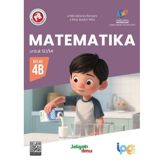 Buku PR Matematika Kelas 4 SD Semester 1&2 Intan Pariwara