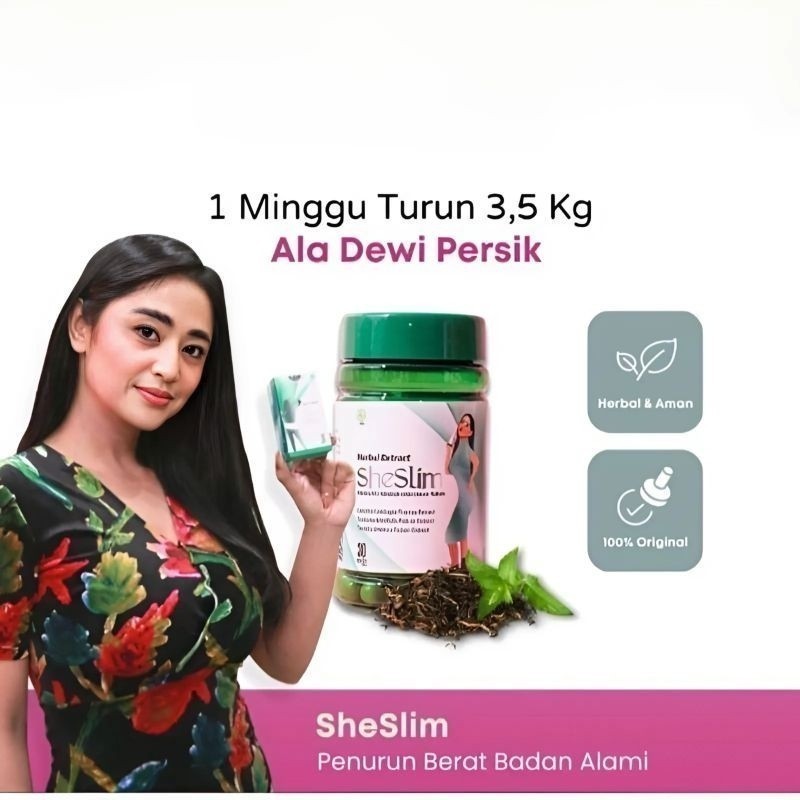 She slim pelangsing original 100% bpom / PT.BEST