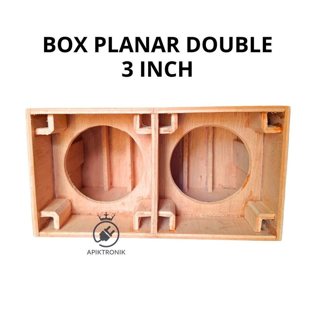 Box Speaker 3 Inch Planar Double Audio untuk Vokal & Instrumen yang Jernih