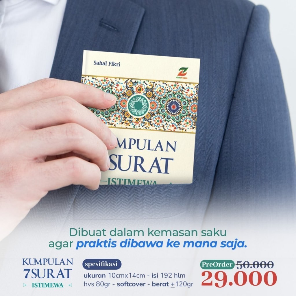 7 Surat Pilihan Istimewa - Yasin, Kahfi, Al Waqiah dll disertai Terjemah dan Bacaan Latin Al Quran