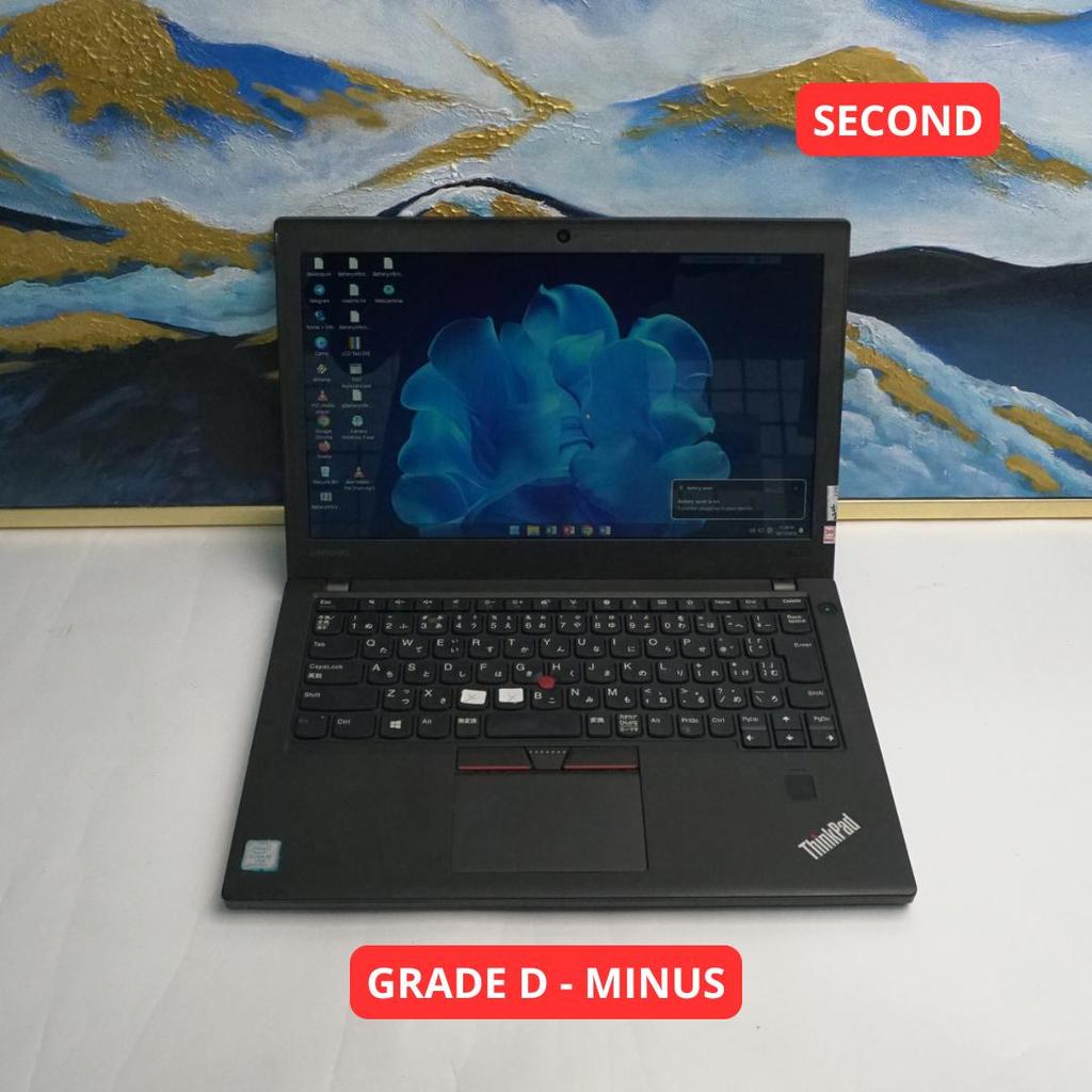 LENOVO 81H7 I3 7020U 4 GB (14") GRADE D - MINUS LAPTOP SECOND ORIGINAL SINAR MUTIARA CELL