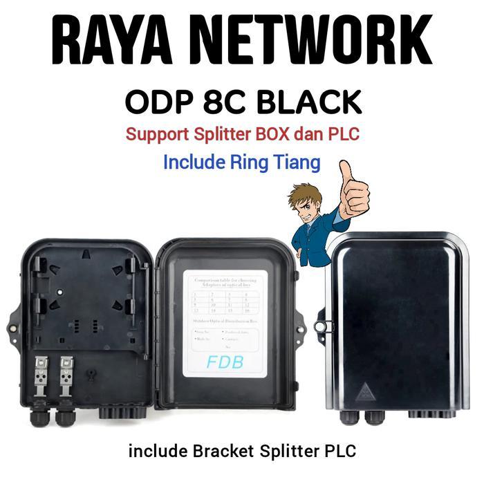 ODP 8 Core Black        . - Hitam