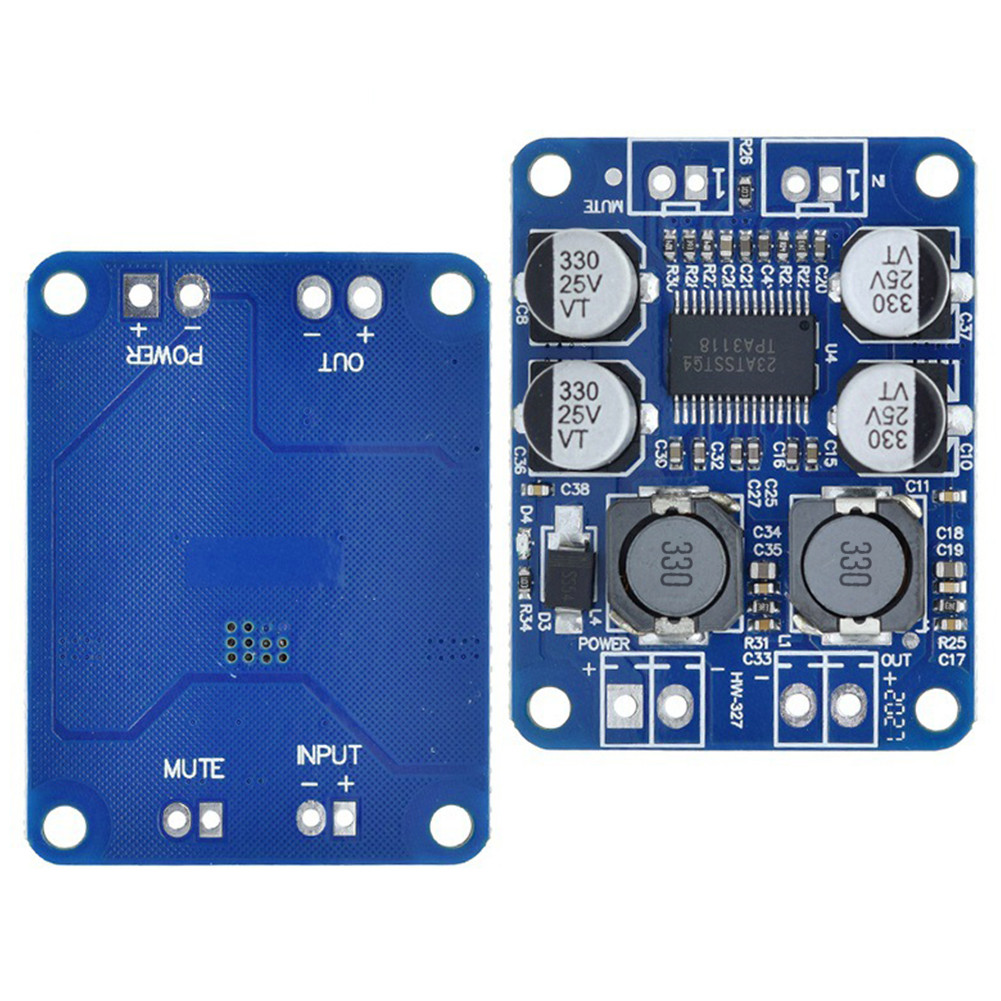 Kelas D Amplifier TPA3118 Mono 60W Ori 32 Pin Tanpa Heatsink