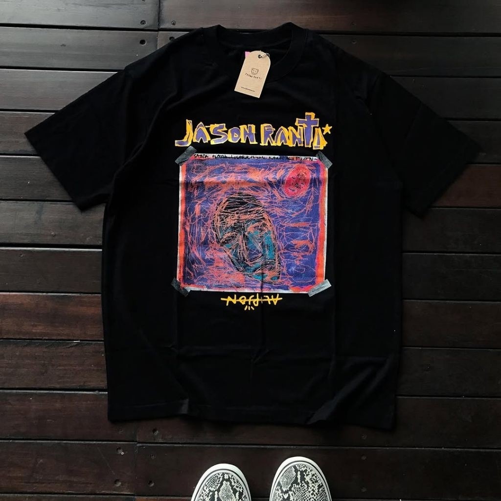 COD JASON RANTI X ALIPJON - SABDA JEJEBOY TSHIRT BLACK