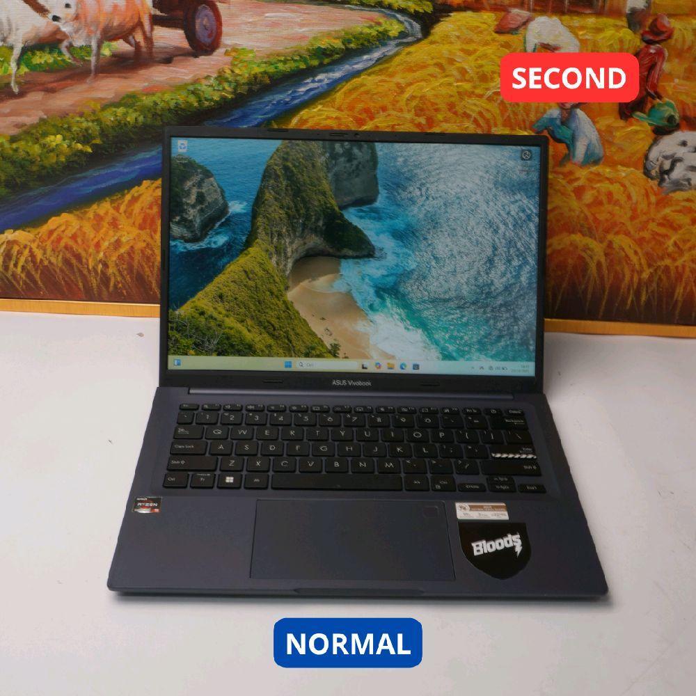 ASUS VIVOBOOK _ASUS LAPTOP M1403QA AMD RYZEN 5 5600H 16 GB (14") LAPTOP SECOND ORIGINAL SINAR MUTIAR