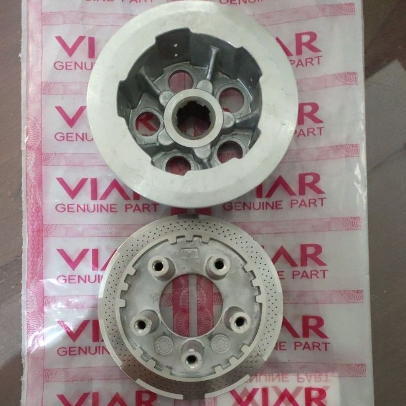 Rumah Kopling Viar Karya Roda3 kaki 5 untuk kampas kopling isi 7 VIAR GENUINE PART