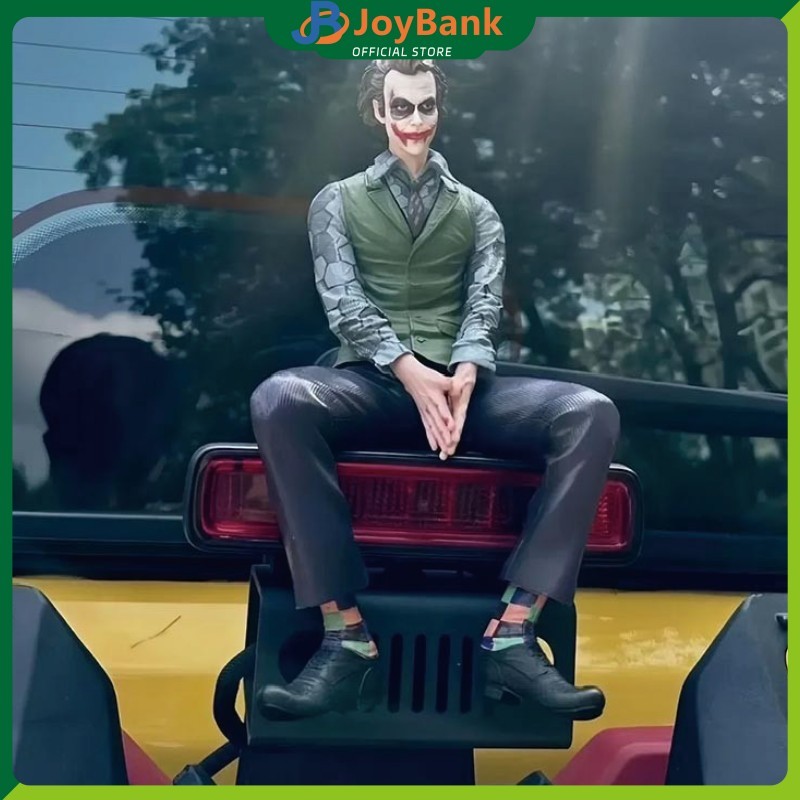 11CM Action Figure Joker PVC Badut Duduk Heath Ledger Suicide Squad Marvel Mainan Pajangan Koleksi T