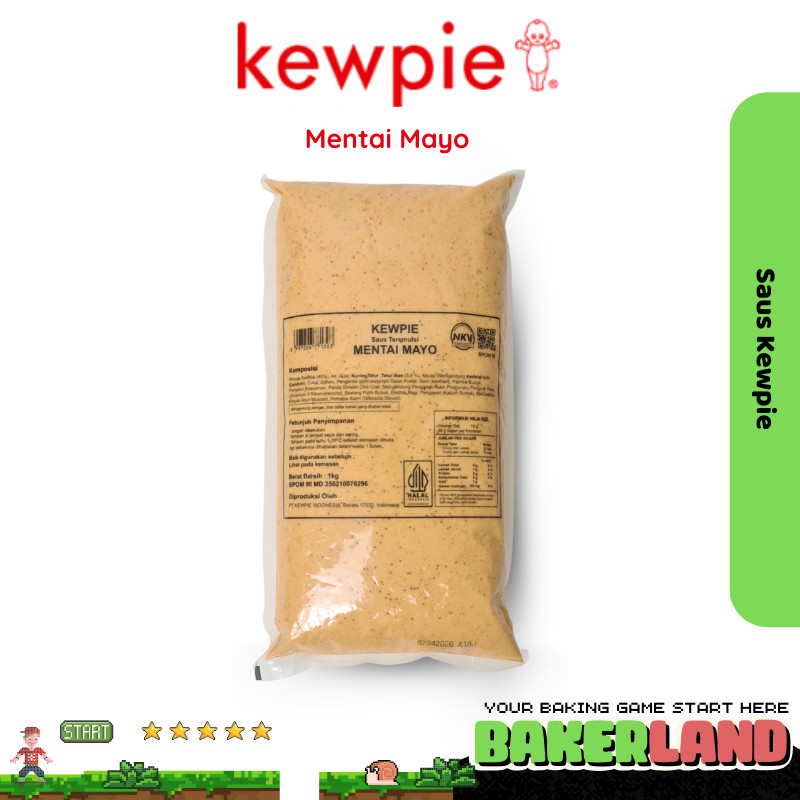 kewpie saos mentai dimsum / kewpie mentai mayo / saus mentai / saus mentai 1kg / saus mentai dimsum