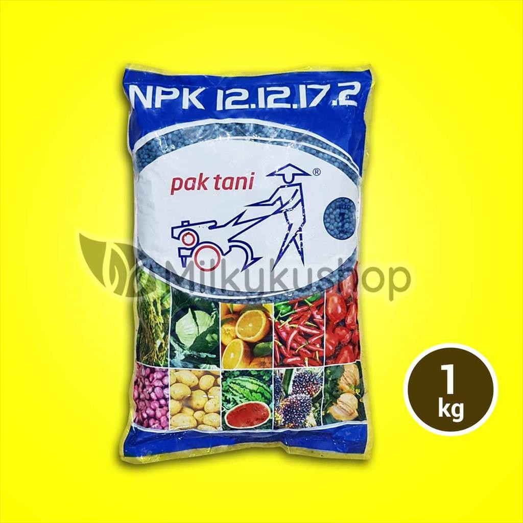 PUPUK PAK TANI NPK 12 12 17 2 ISI 1 KG KEMASAN PABRIK