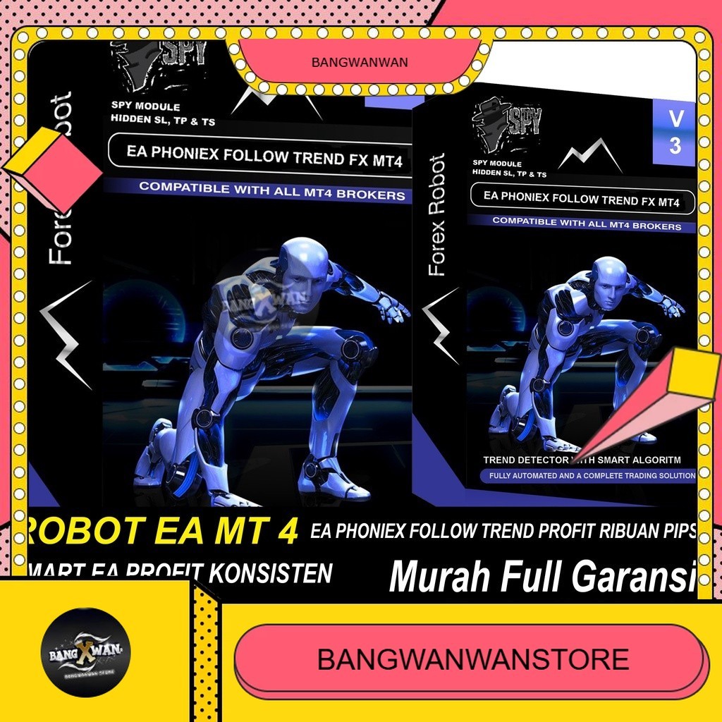 ROBOT EA MT 4 | EA PHONIEX FOLLOW TREND PROFIT RIBUAN PIPS BGW