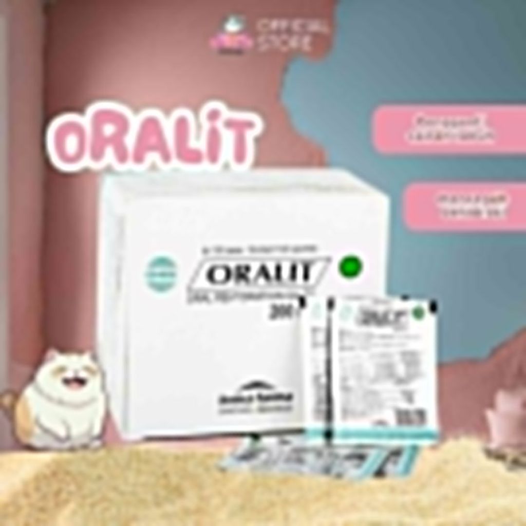 Oralit, Obat Kucing Dehidrasi