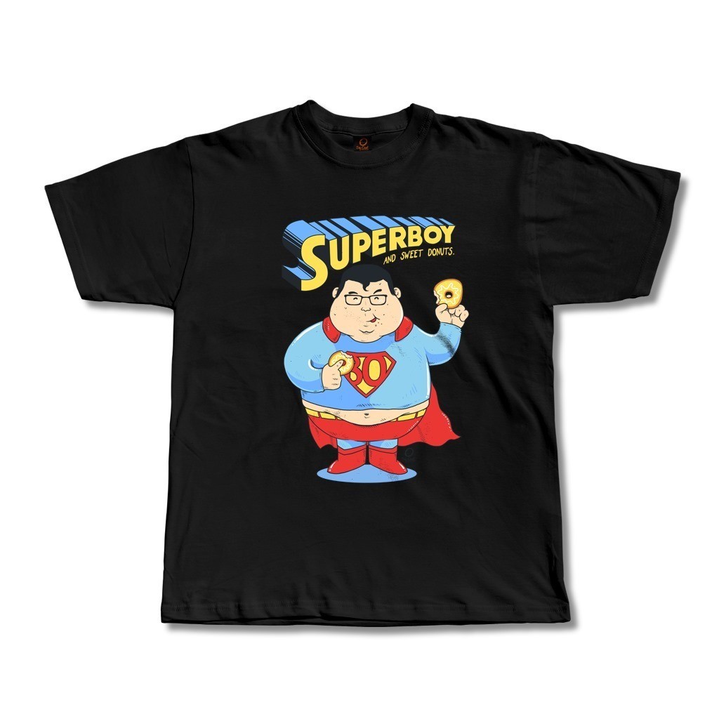 Big Oret Baju Big Size Jumbo Pria XL - 7XL / Superboy