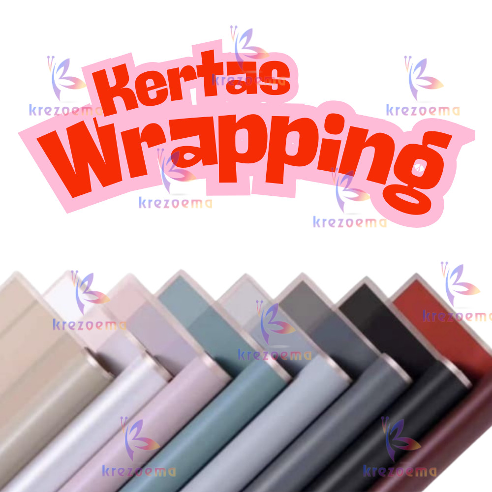 Kertas Wrapping Bucket Cellophane kertas bucket silky