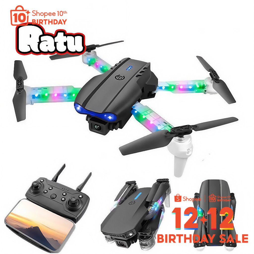 Drone kamera jarak jauh fotografi udara profesional murah dual camera drone premium