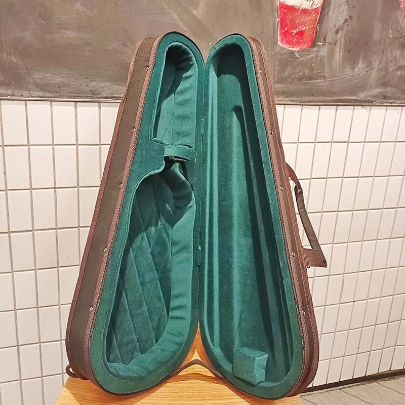 USA low tax 44 34 violin Case Carried on airplane Triangular foam violin hard case violin storage bo