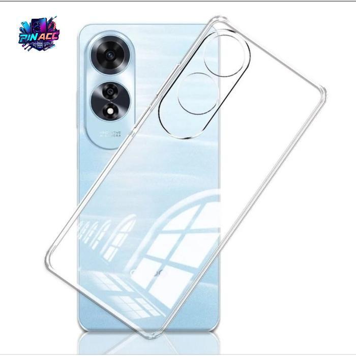 Softcase Transparan Untuk Oppo A76 Casing Bening Clear Case Polos Cover Protector Handphone