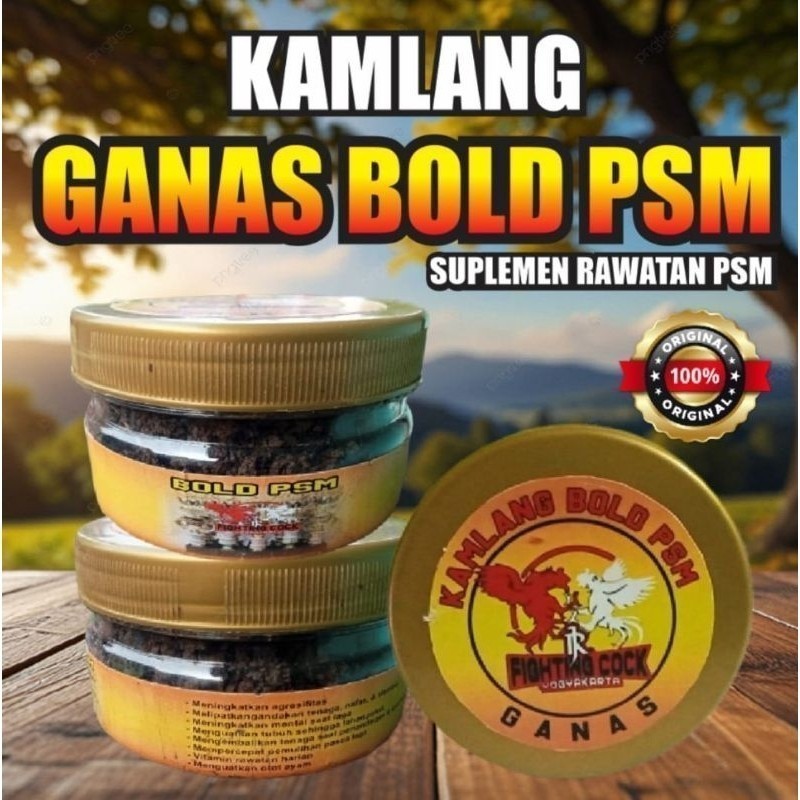 250 Gr - TERLARIS   Kamlang Basah SUPER BOLD Khusus buat Ayam Aduan - Kamlang Premium Mulia Jaya