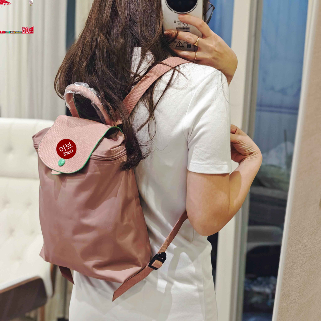 Tas Ransel BackPack Wanita Kecil Mini Korea Style Premium Kulit ANTI AIR Remaja Aesthetic Kulit Asli
