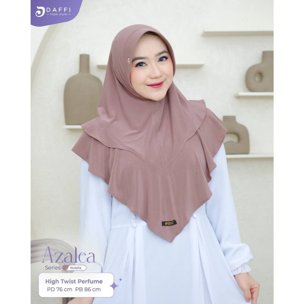 DAFFI HIJAB ORI - BERGO AZALEA DAFFI HIJAB TERBARU JERSEY PREMIUM