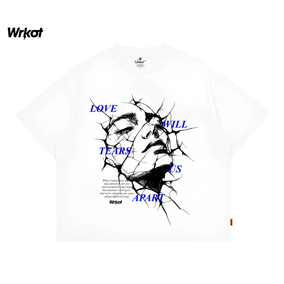 Workout Streetwear Kaos Baju Tshirt Boxy  Oversize 20S Apart