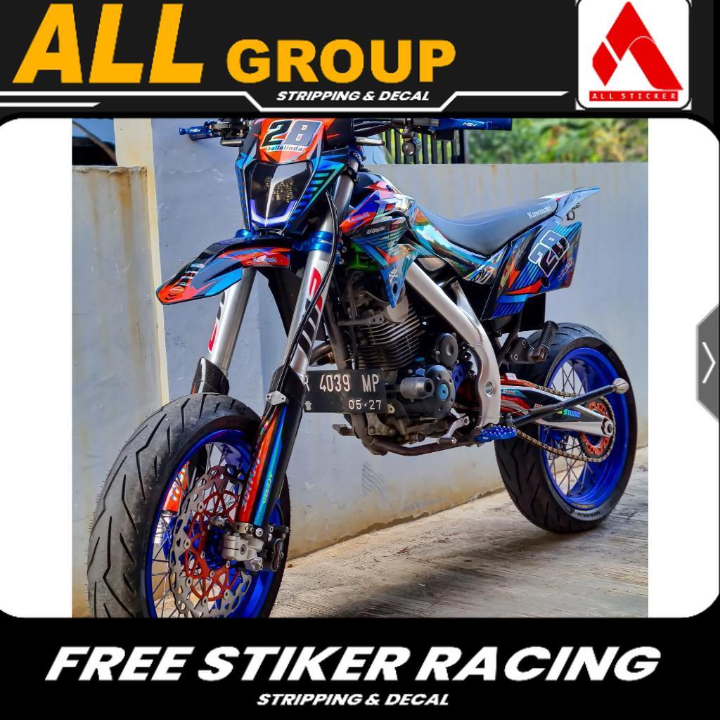 DECAL HOLOGRAM DTRACKER | decal klx bf | decal wr | decal crf | decal gordons | decal supermoto