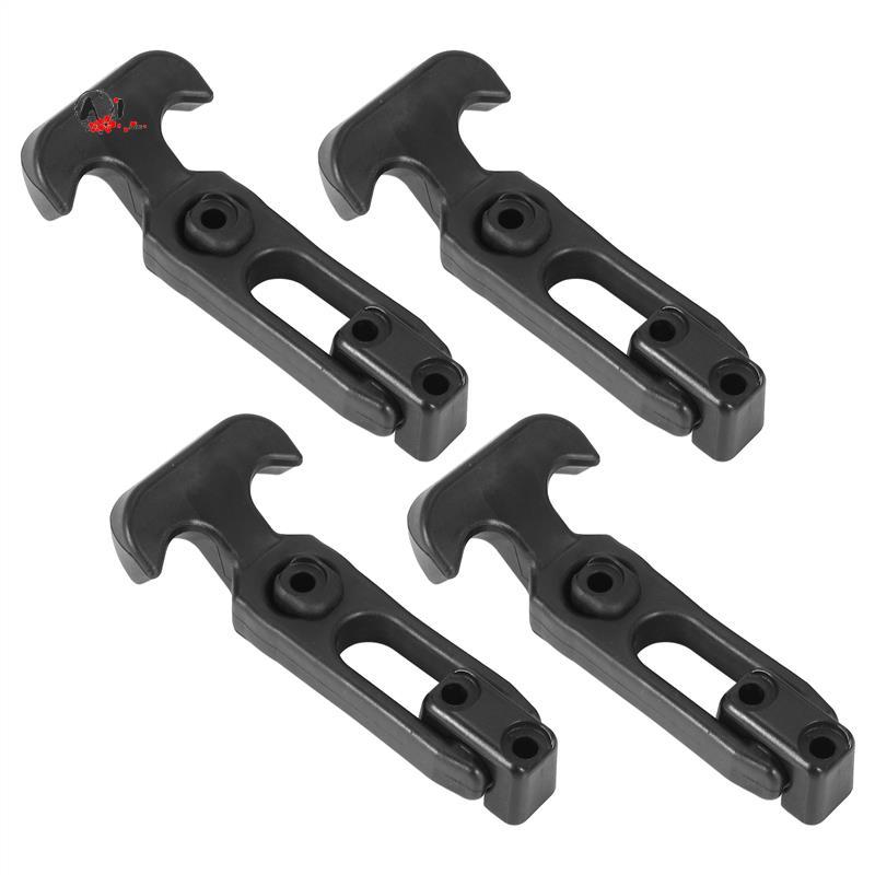 A10E4Pcs THandle Rubber Flexible Draw Latches Fit For Toolbox CoolerGolf CartFarm Machinery TToolbox