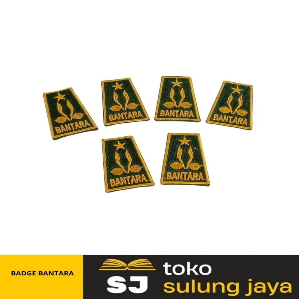 BADGE BANTARA | BADGE PRAMUKA | TKU BANTARA PRAMUKA