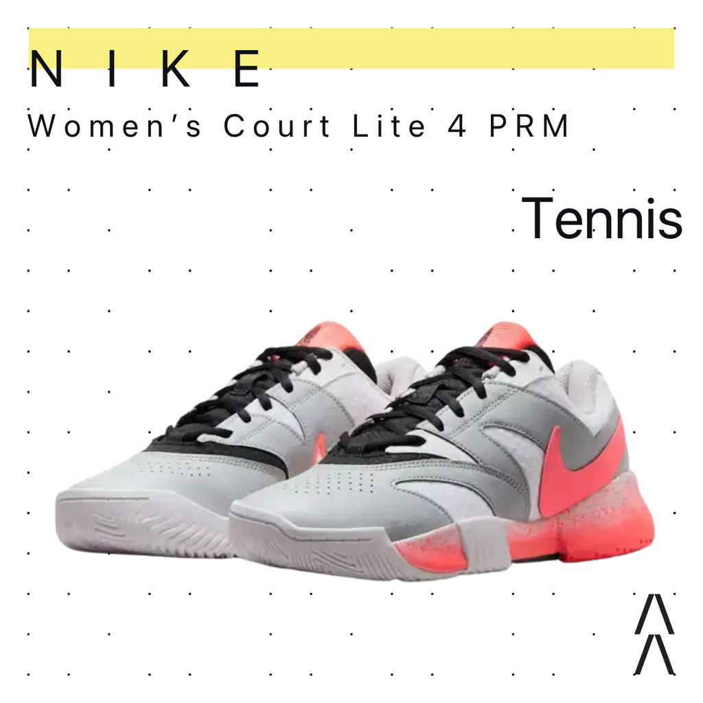 Nike Women's Court Lite 4 HC PRM - Sepatu Tennis/Tennis Shoes