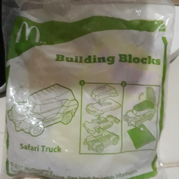Safari Truck - Building Blocks - Happy Meal Mc Donalds TaO 