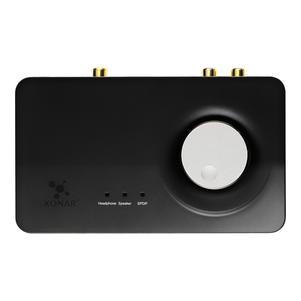 90% New ASUS XONAR U7 MKII USB 71 channel auo  video game sound card