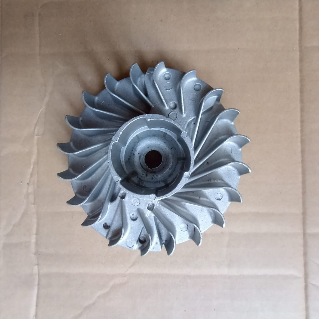 Flywheel Mesin Tempel Perahu 3HP 1E48F XWJ63 63cc MERK YAMAMOTOMurah