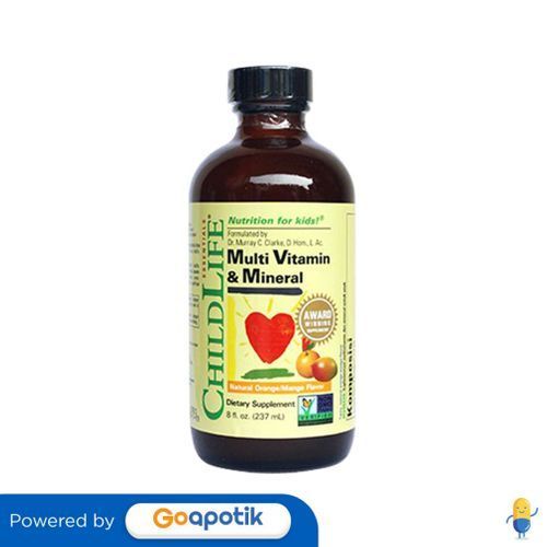 Childlife Multivitamin Dan Mineral 237 Ml Botol