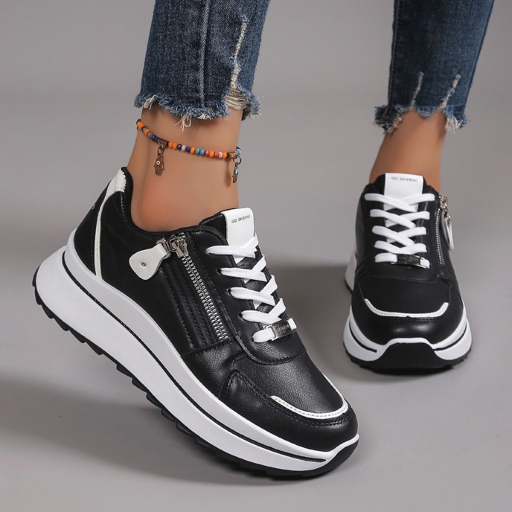 Gio Saverino Sneakers Korea Putih Wanita Janice Shoes