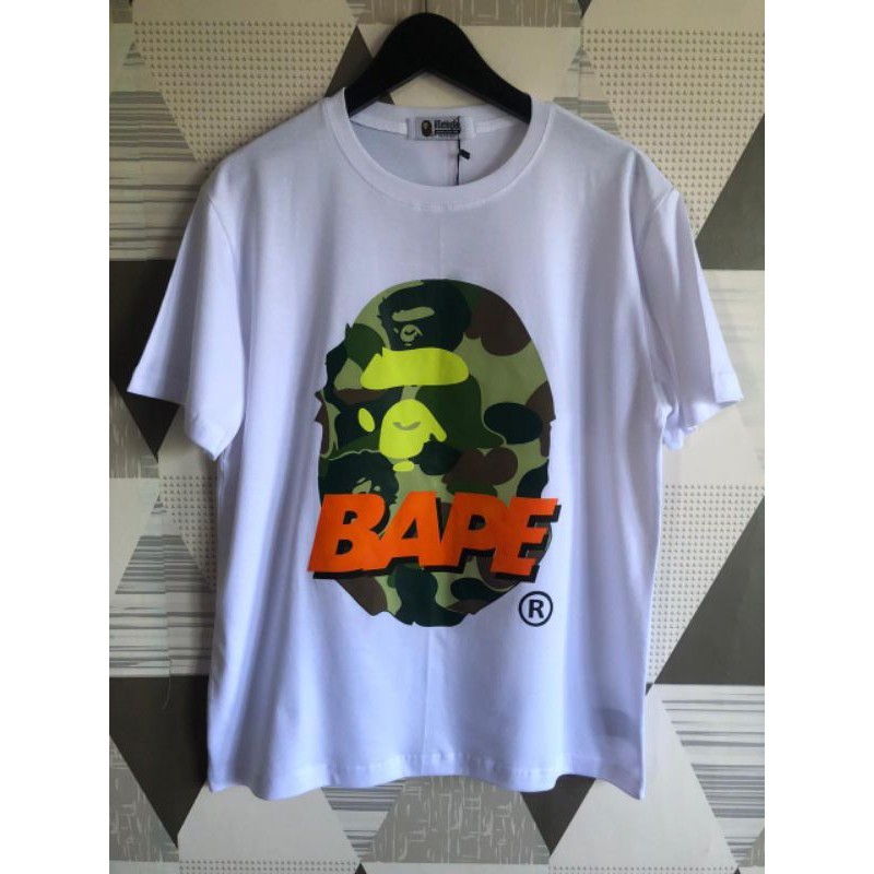 KAOS BAPE T SHIRT PREMIUM MIRROR 1:1 LIKE ORI 1:1 UNISEX!!