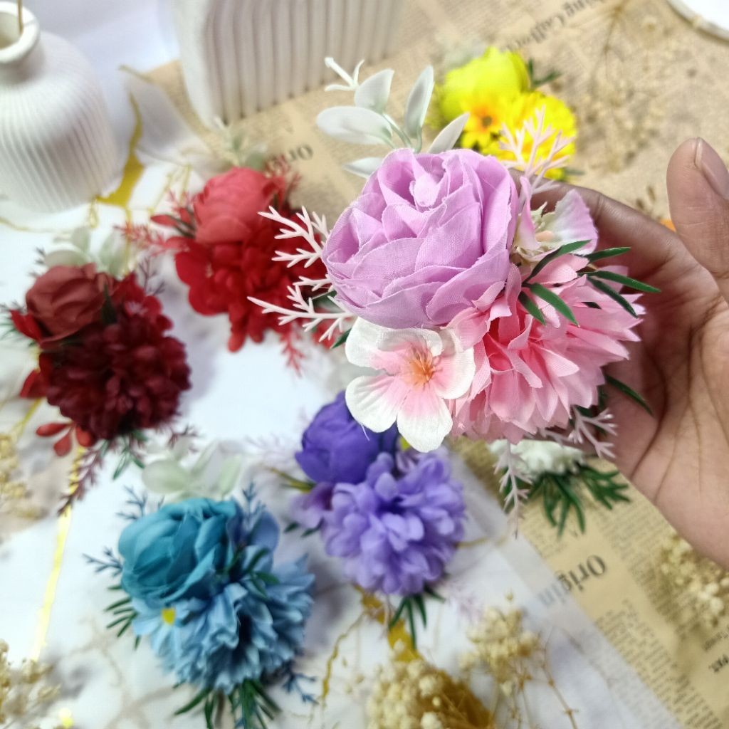 Rangkaian Bunga Hidden Box artificial Bunga Seserahan Hidden Box Bunga Hias Seserahan Bunga mahar bu