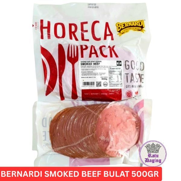 Bernardi Smoked Beef Bulat Horeca Pack 500gr