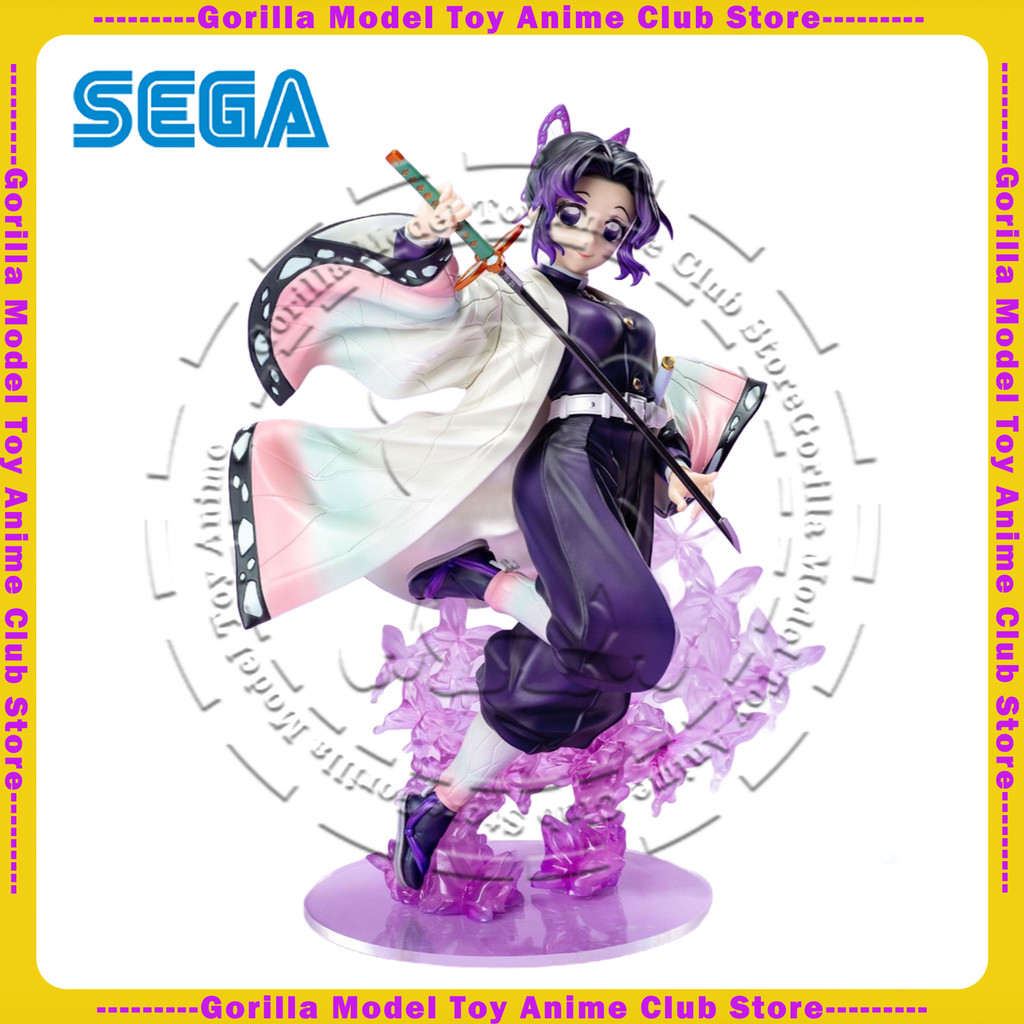 In Stock Original Genuine SEGA Luminasta Demon Slayer Shinobu Koo 18cm Anime Figure Statue Collectib