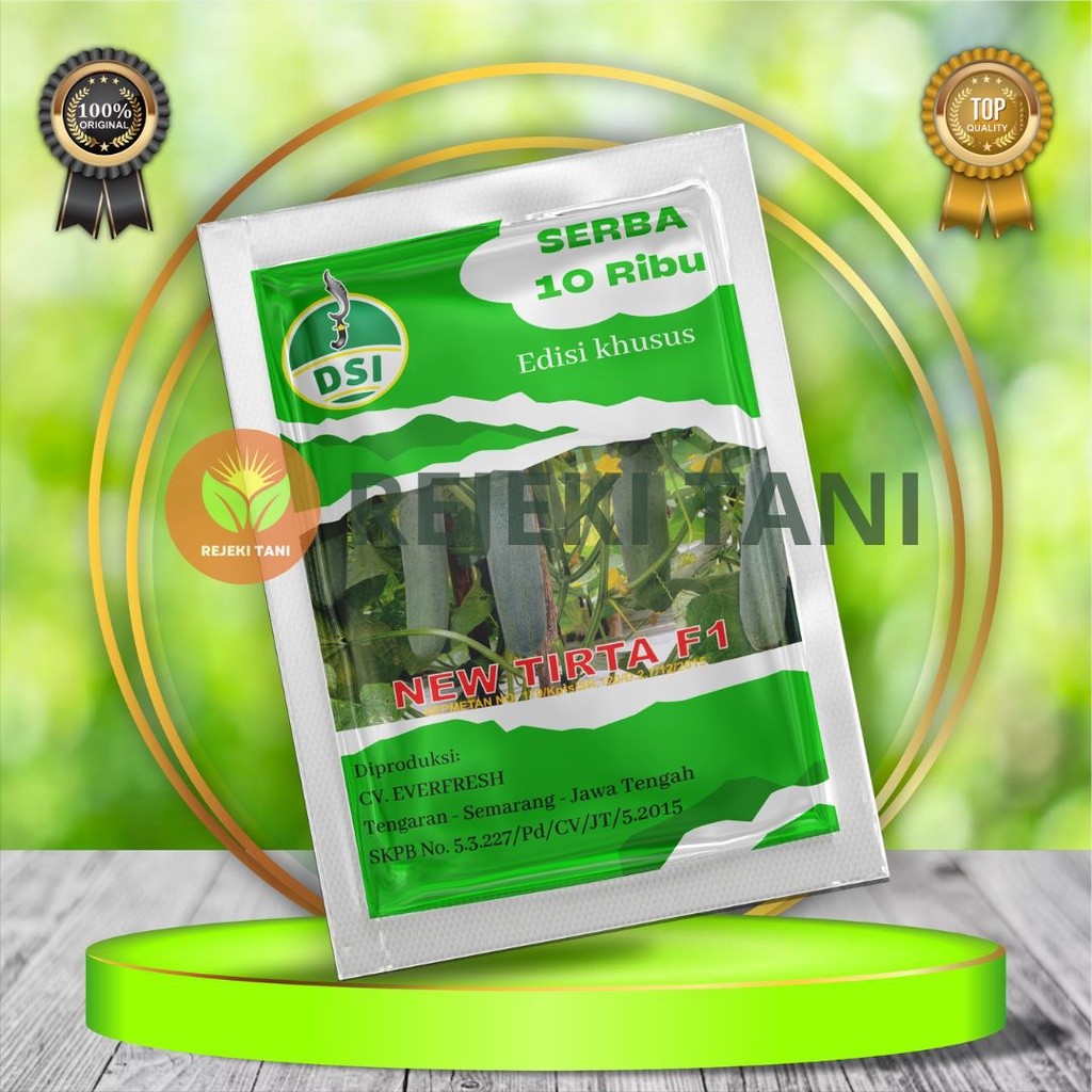 Edisi khusus benih timun serba 10 ribu New Tirta F1 Bhakti F1