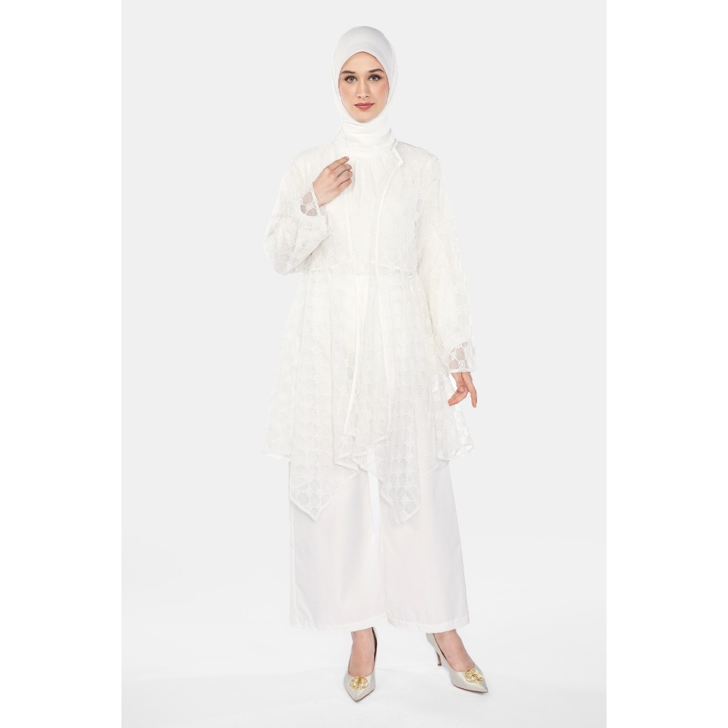Nada Puspita - Monogram Lace Outer
