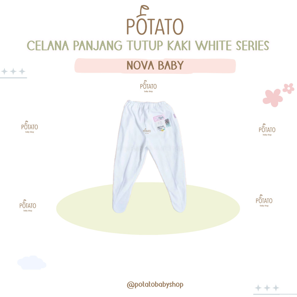 Nova Baby - Celana Panjang Tutup Kaki | Celana Panjang Baby Bagian Kaki Tertutup