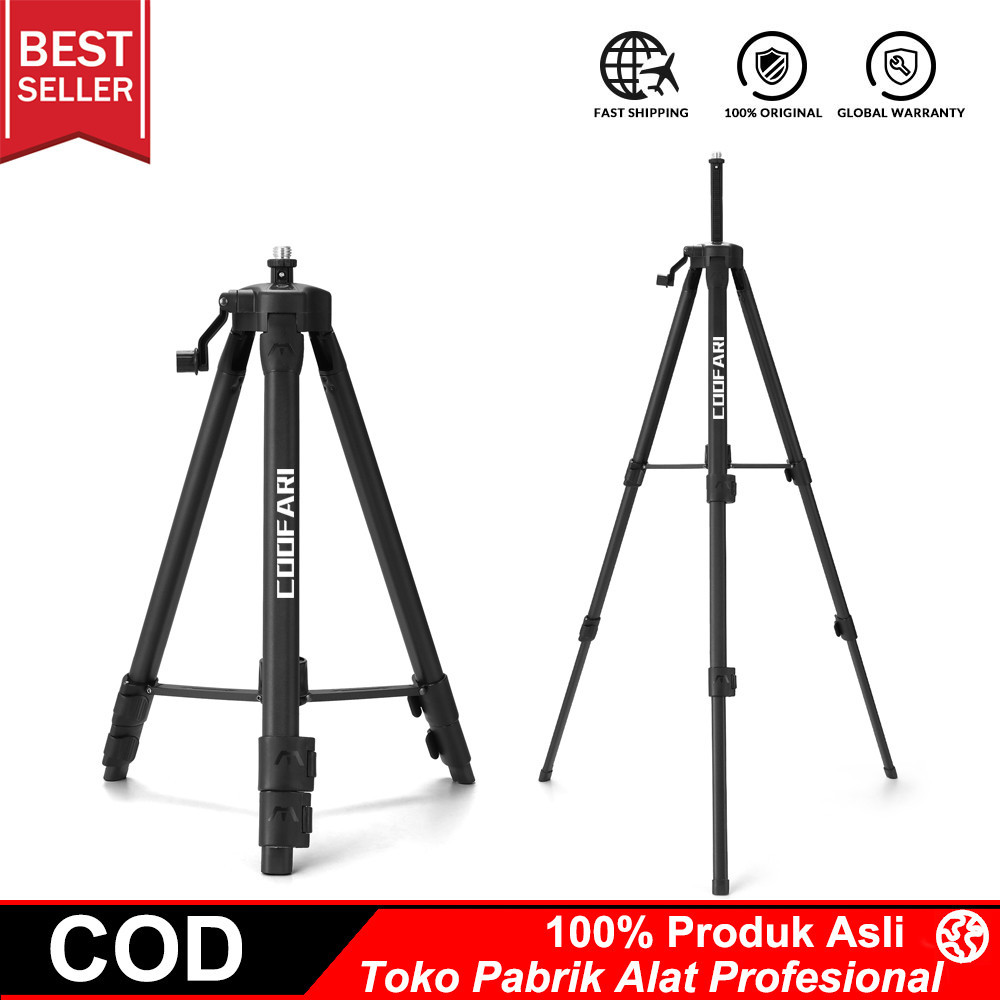 BA - Tripod Laser Level Panjang 1 Meter 1.2 Meter 1.5Meter Stand Holder-Tripod 1m/1.2m/1.5m